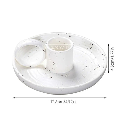 Sage Holder Ceramic Incense Burner Holder Stick Decorative Ash Catcher Tray Candle Holder Incense Burner Stick Holder Plate