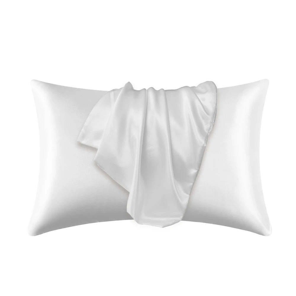 Pillowcase Silk Pillow Cover Silky Satin Hair Beauty Pillow case Comfortable Pillow Case Home Decor wholesale