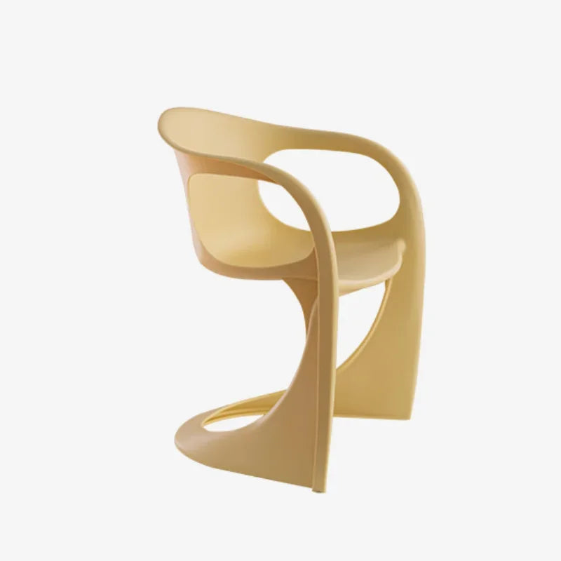 Nordic Curved Art Chair for Dining & Living – view 7, modern home furniture