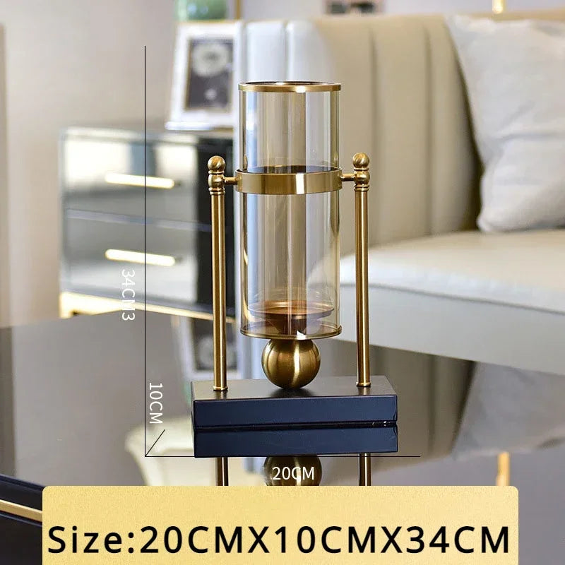 Glass Metal Miniatures Figurine Decor, Christmas Decorations, Desktop products Decorative Items for Home, Offices Accessories