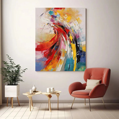 Dafeng Village Pic 100% Hand Painted Modern Abstract Oil Painting On Canvas Wall Art  For Living Room Home Decoration No Frame
