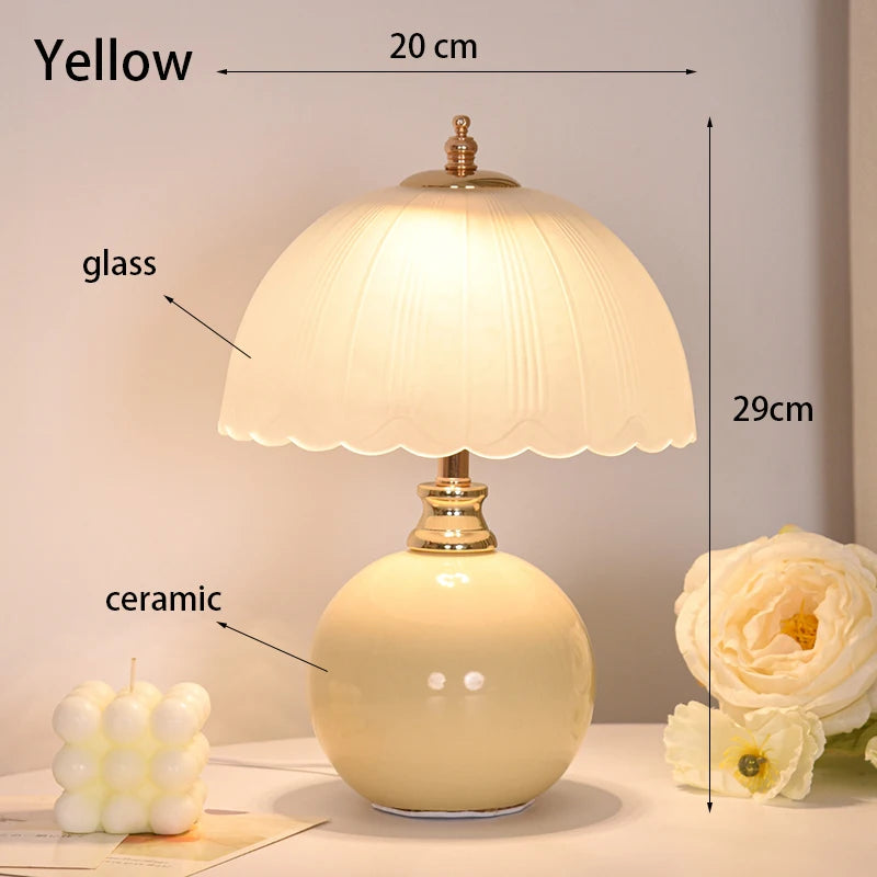 Bedroom Bedside Table Lamp Desktop Reading Small Book lamp Children's Room Ambient Light