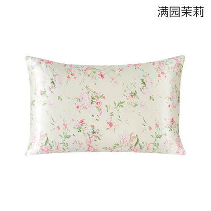 100% Both Sides Pure Natural Mulberry Silk Pillowcase with Zipper Closure  Soft and Cooling Silk Pillow Cases