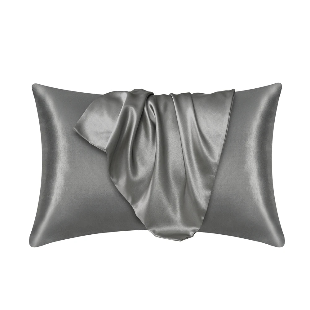 Pillowcase Silk Pillow Cover Silky Satin Hair Beauty Pillow case Comfortable Pillow Case Home Decor wholesale