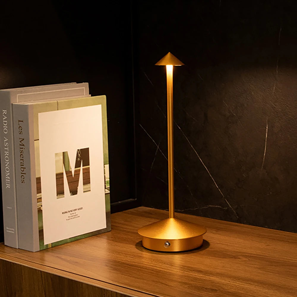 Arrow design LED light bedroom bedside rechargeable desk lamp restaurant atmosphere night light
