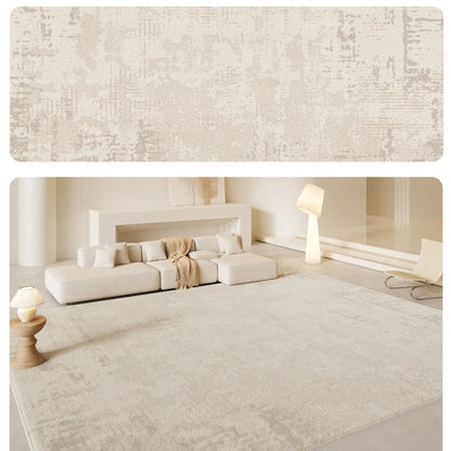 French Cream Style Waterproof Carpet Bedroom Fluffy Soft Thickened Sofa Carpets  Living Room Decoration Large Area Rug 러그  kовер