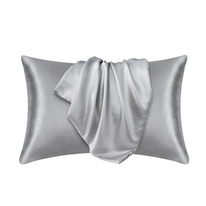 Pillowcase Silk Pillow Cover Silky Satin Hair Beauty Pillow case Comfortable Pillow Case Home Decor wholesale