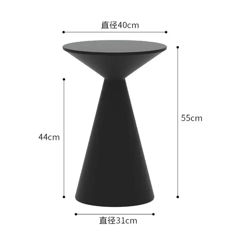 Round Metal Coffee Table - Modern Minimalist Design – view 10, modern home furniture