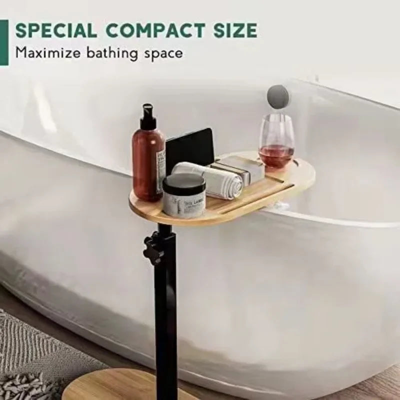 Bamboo Side Table with Storage and Versatility – view 4, modern home furniture