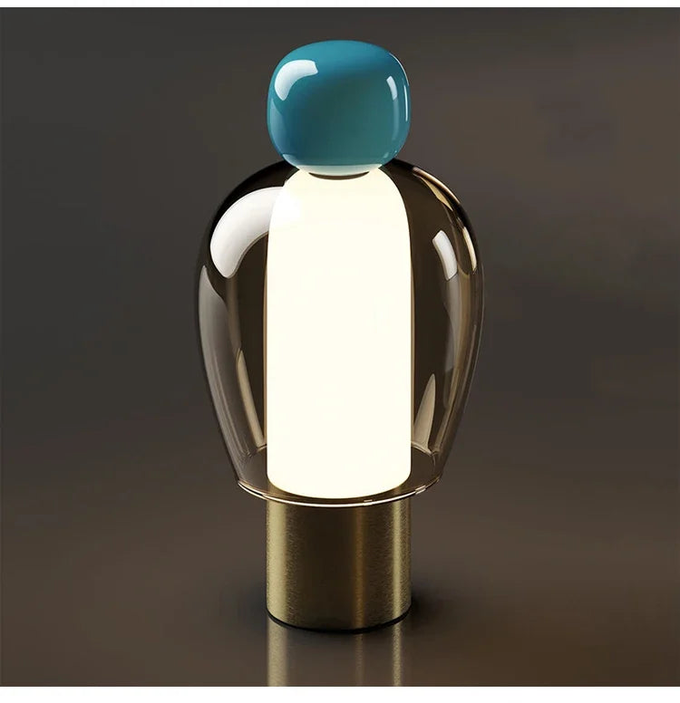 Nordic LED Lamp Bedside Table Designer Easy Peasy ToGo Table Lamp For Bedroom Bar Study Room Restaurant Decor Mini Table Lamp