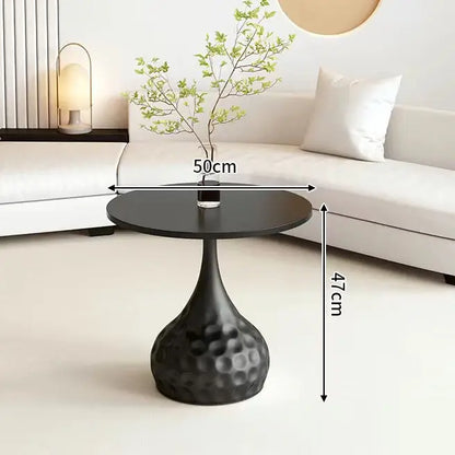 Nordic Round Coffee Table - Modern Living Room Essential – view 7, modern home furniture