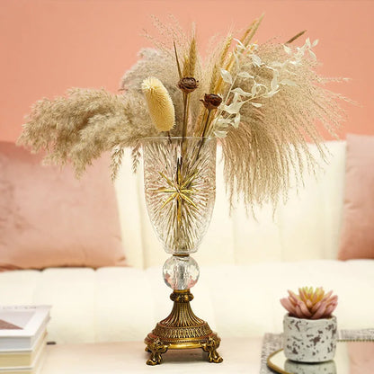 Floor Living Room Flower Vase Nordic Ceramics Large Minimalist Bud Vases Balcony Vaso Decorativo De Luxo Decoration Home ZY50HP