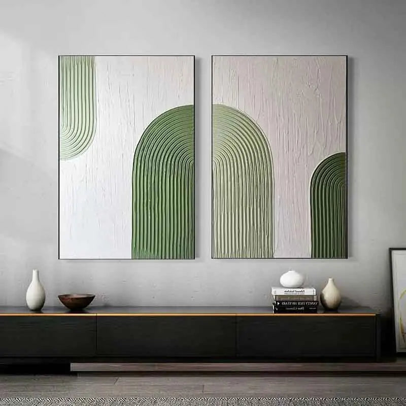Dafeng Oil Painting Orignial Thick Texture Abstract Oil Painting on Canvas Wall Art Landscape Pic For Home Decoration No Frame