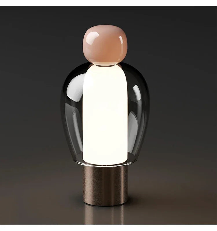 Nordic LED Lamp Bedside Table Designer Easy Peasy ToGo Table Lamp For Bedroom Bar Study Room Restaurant Decor Mini Table Lamp