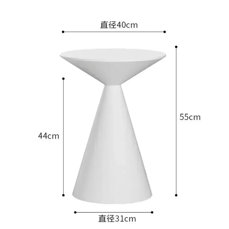 Round Metal Coffee Table - Modern Minimalist Design – view 8, modern home furniture