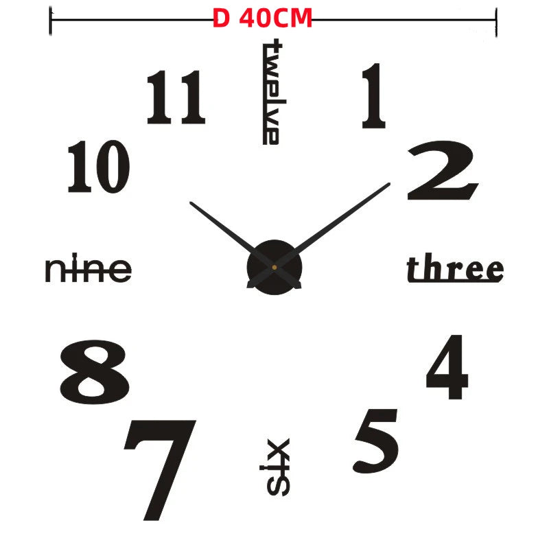 Nordic Luxury Large Wall Clocks New Modern Simple Living Room Kitchen Wall Clocks Creative Home Office Wall Decor Hanging Watche