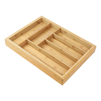 Extendable Cutlery Tray Expandable Storage Organizer Kitchen Drawer Holder Tray Insert Cabinet Utensil Box Makeup Toys Sundries