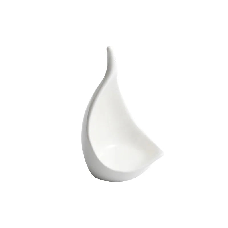 Style Chinese Dishes, Commercial Tableware, Exquisite and High end Chinese Style Zen White Hotel Restaurant Creative Dishes