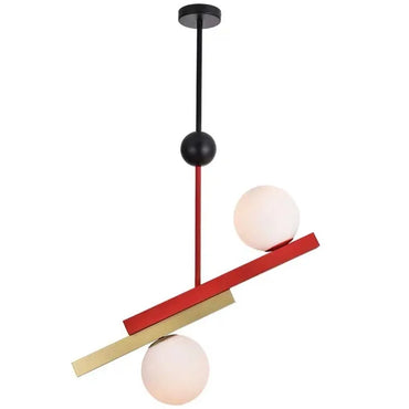 Modern Art Creative Design Indoor Home Decor Lighting Fixtures Loft Color Hanging Lamp Nordic Led Glass Pendant Lights Luminaire