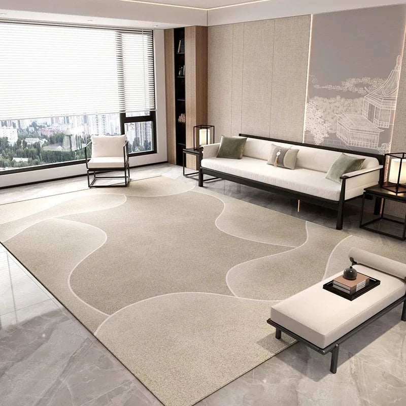VIKAMA Luxury Carpet Living Room Sofa Tea Table Carpet Premium Large Area Bedroom Nordic Style Home Entrance Floor Mat Room