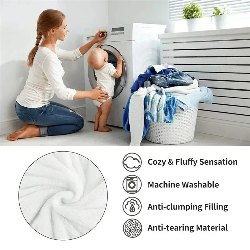 Soft Fluffy Warm Winter Blanket Thicken Lamb's Wool Autumn Warmth Blankets for Bed Milk Velvet Comfortable Sofa Blanket Throw