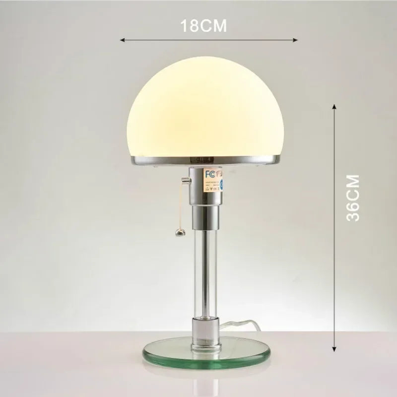 Denmark Bauhaus Table Lamp Nordic Style Personality Fashion Simple Medieval Study Bedroom Bedside Table Lamp Reading Lamp