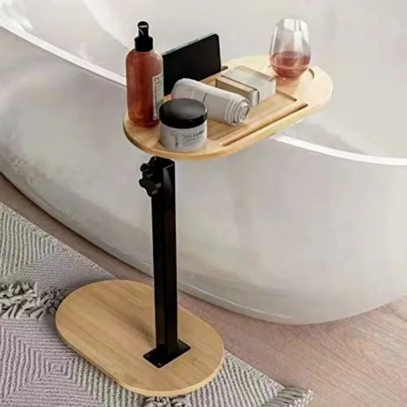 Bamboo Side Table with Storage and Versatility – view 1, modern home furniture