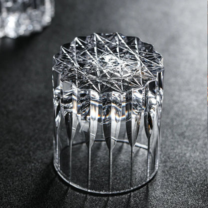 Expensive Whisky Cup Bright Kaleidoscope Asterism Crystal Wine Tasting Glasses Diamond Carving XO Chivas Brandy Whiskey Snifter