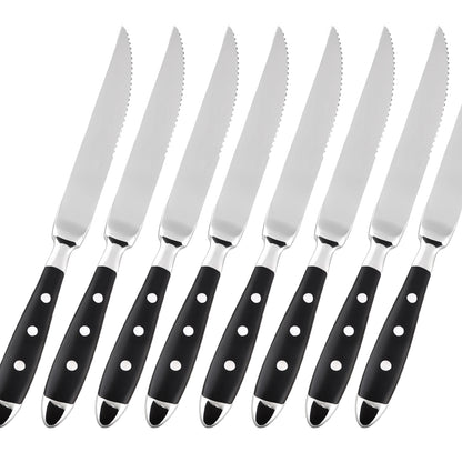 Classic Elegant Stainless Steel Cutlery Set Fork Spoon Knife Full  Dinning Fork Steak Knife Teaspoon Creative Dinnerware Set