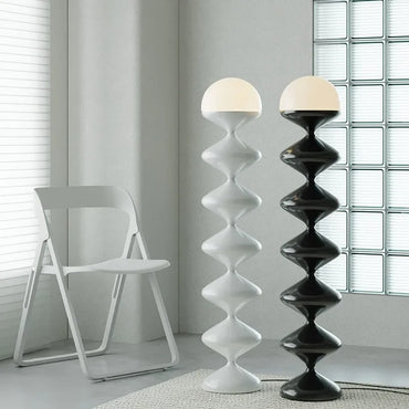 Stacked Gourd Floor Lamp LED Minimalist Stand Lamp Foyer Room Kitchen Lighting Indoor Home Decoration Living Room Tall Light