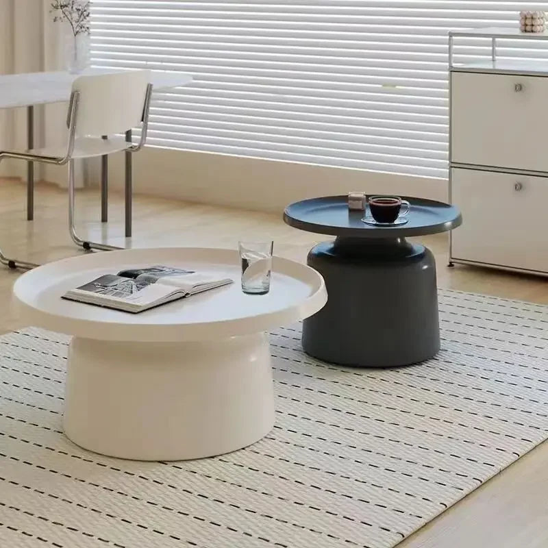 Nordic Circular Coffee Table for Modern Living Rooms – view 5, modern home furniture