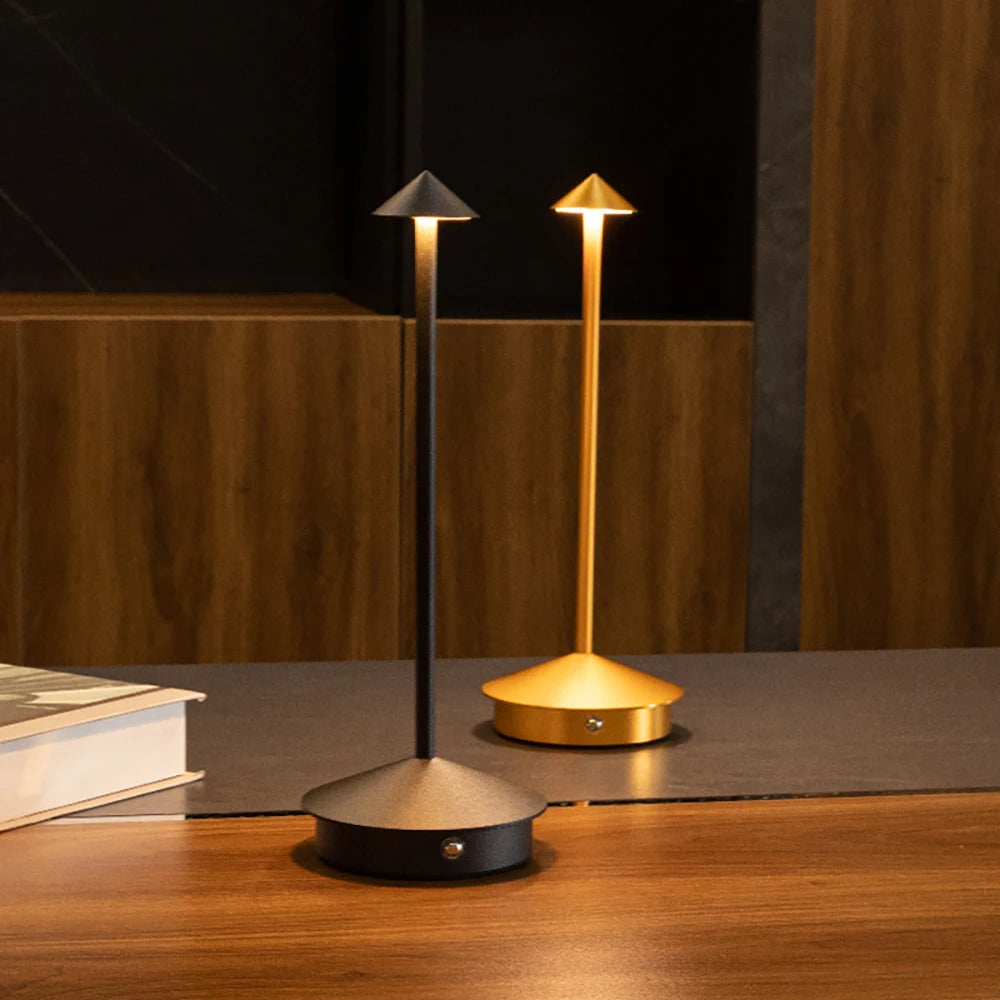 Arrow design LED light bedroom bedside rechargeable desk lamp restaurant atmosphere night light