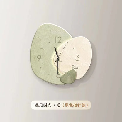 Elegant Nordic Style Wall Clock Unusual Quiet Large Gaming Room Wall Clock Decoration Aesthetic Reloj De Pared Decorations Home