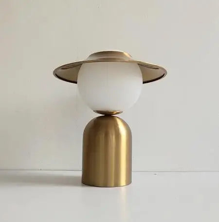 Nordic Glass Ball Led Table Lamp Gold Metal Table Light Living Room Bedside Lamp Study Desk Lamp Book Light Home Deco Luminaire