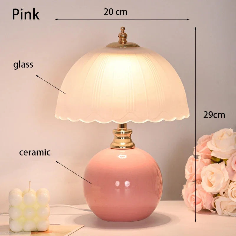 Bedroom Bedside Table Lamp Desktop Reading Small Book lamp Children's Room Ambient Light