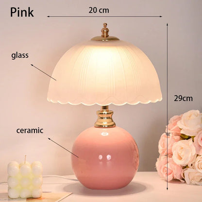 Bedroom Bedside Table Lamp Desktop Reading Small Book lamp Children's Room Ambient Light