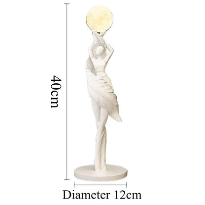 Creative Ornaments Aesthetic Figurines Modern Interior Sculptures Room Decoration Accessories Bedroom Decor Home Decorations